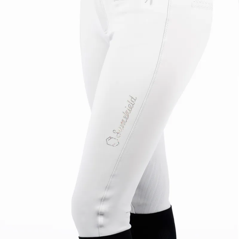 Samshield Diane Full Grip Breeches White Holographic-1